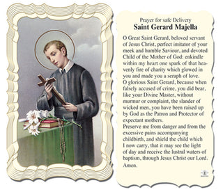 50-Pack - Saint Gerard Majella Holy Card