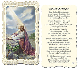 50-Pack - My Daily Prayer Holy Card