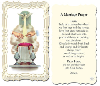 50-Pack - A Marriage Prayer Holy Card