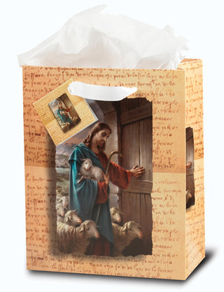 Good Shepherd Large Gift Bag with Tissue 10-Pack