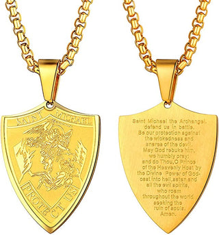 St. Michael Shield Pendant
