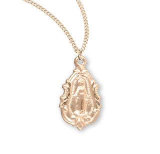 Gold Over Sterling Silver Miraculous Medal 9