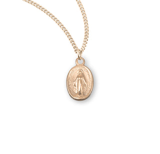 Gold Over Sterling Miraculous Medal