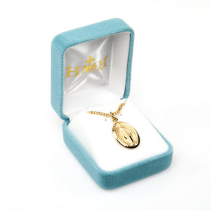 Gold over Sterling Silver Miraculous Medal