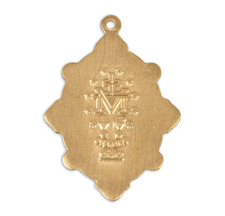 Gold over Sterling Silver Miraculous Medal