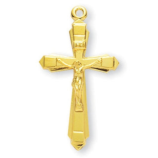 4mm Aurora Finest Austrian Crystal Guardian Angel Pendant 18-inch Rope Chain