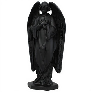 Praying Angel Statue - 18-inch — Dusted Black finish