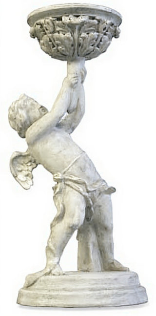 Burden Angel Candleholder Statue - 21-inch