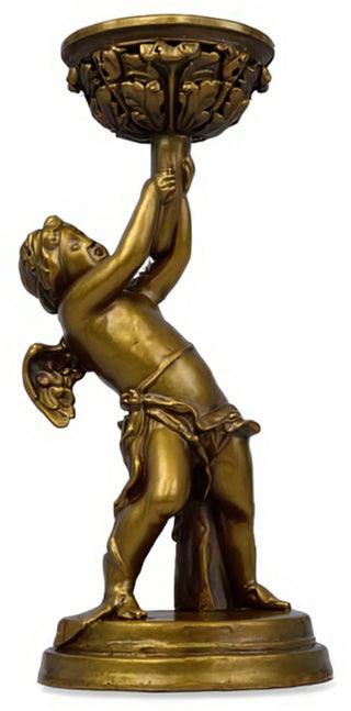 Burden Angel Candleholder Statue - 21-inch