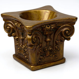 Corinthian Vessel Candleholder — Bronze finish