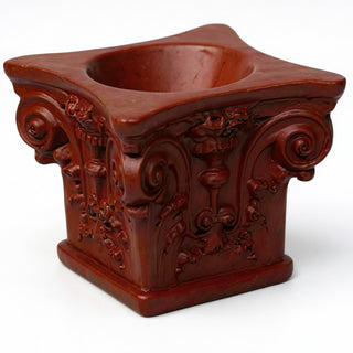 Corinthian Vessel Candleholder — Rust finish