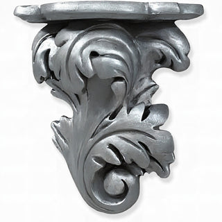 Florentine Bracket - Right Wall Bracket - 13-inch — Aged Silver finish