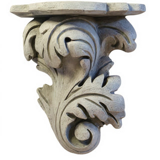 Florentine Bracket - Right Wall Bracket - 13-inch — Antique Stone finish