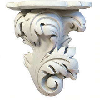Florentine Bracket - Right Wall Bracket - 13-inch — Antique White finish