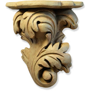 Florentine Bracket - Right Wall Bracket - 13-inch — Gothic Stone finish