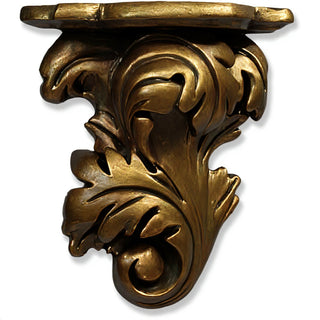 Florentine Bracket - Left - 13-inch — Bronze finish