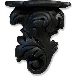 Florentine Bracket - Left - 13-inch — Flat Black finish