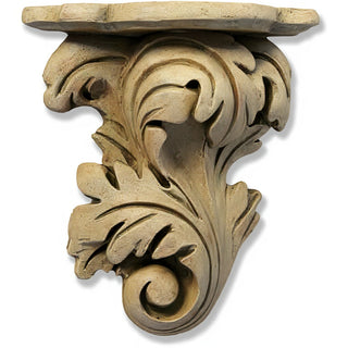 Florentine Bracket - Left - 13-inch — Gothic Stone finish