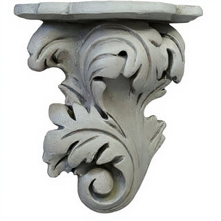 Florentine Bracket - Left - 13-inch — Limestone finish
