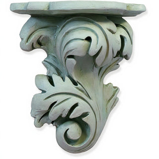 Florentine Bracket - Left - 13-inch — Mossy Green finish