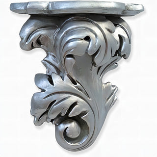 Florentine Bracket - Left - 13-inch — Silver finish