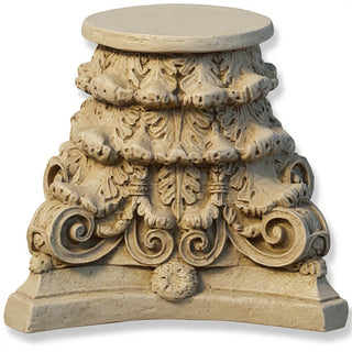 Roman Bath Capital Candleholder - 7-inch — Museum Terracotta finish