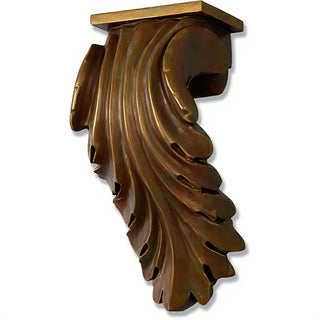 Colossal Leaf Bracket - 17-inch — Bronze finish