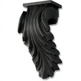 Colossal Leaf Bracket - 17-inch — Dusted Black finish
