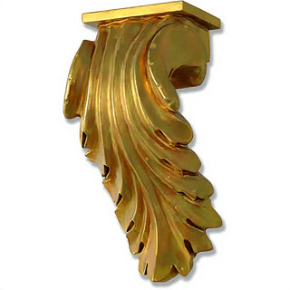 Colossal Leaf Bracket - 17-inch — Deep Gold finish