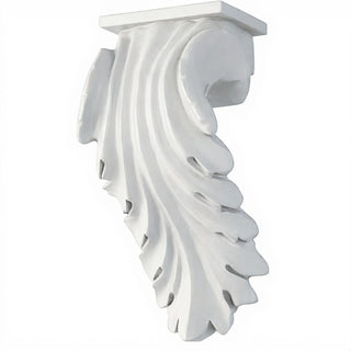 Colossal Leaf Bracket - 17-inch — Flat White finish