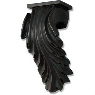Colossal Leaf Bracket - 17-inch — Iron finish