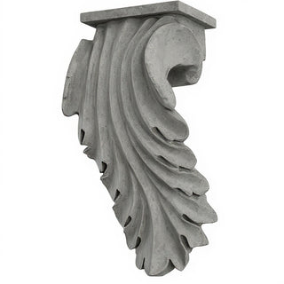 Colossal Leaf Bracket - 17-inch — Old Stone finish