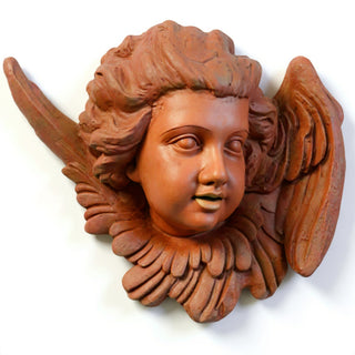 Twin Angels Wall Plaque — Metro finish
