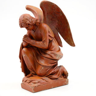 Adoration Angel, Praying Statue - 28-inch — Metro finish