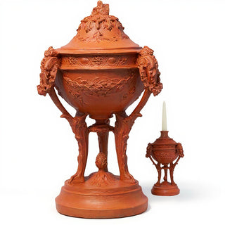 Three-Legged Urn Planter - 12-inch — Metro finish