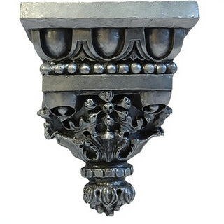 Ross Bracket Wall Bracket - 17-inch — Aged Silver finish