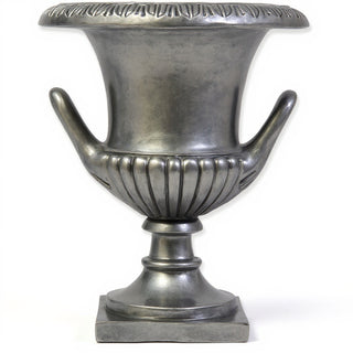 Roma Urn Planter - 20-inch — Aged Silver finish