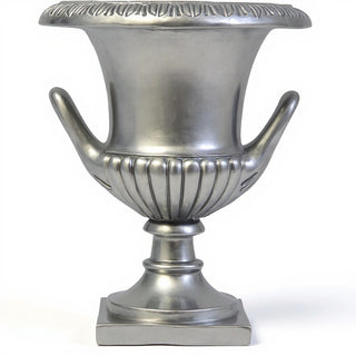 Roma Urn Planter - 20-inch — Antique Silver finish