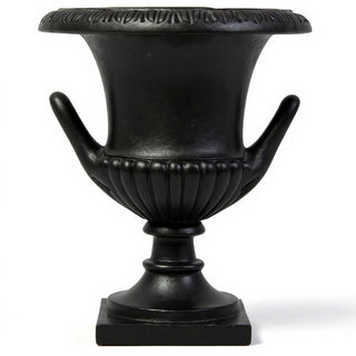 Roma Urn Planter - 20-inch — Dusted Black finish