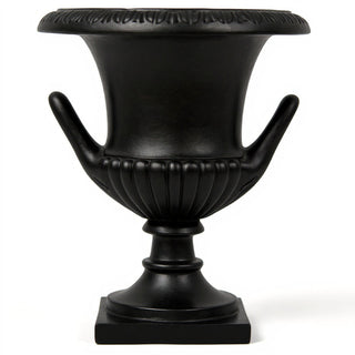 Roma Urn Planter - 20-inch — Flat Black finish
