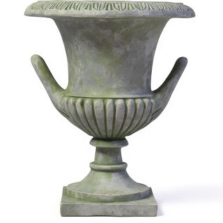 Roma Urn Planter - 20-inch — Mossy Green finish