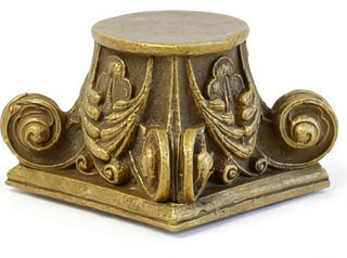 Gothic Case Cap. Candleholder Statue - 4-inch