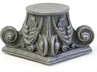Gothic Case Cap. Candleholder Statue - 4-inch