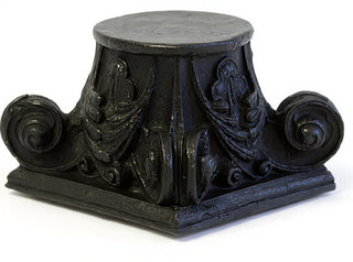 Gothic Case Cap. Candleholder Statue - 4-inch