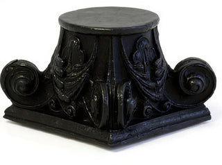 Gothic Case Cap. Candleholder Statue - 4-inch