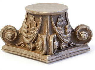 Gothic Case Cap. Candleholder Statue - 4-inch