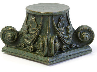 Gothic Case Cap. Candleholder Statue - 4-inch