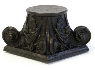 Gothic Case Cap. Candleholder Statue - 4-inch