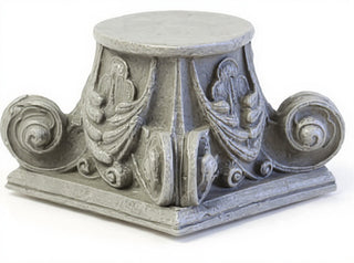 Gothic Case Cap. Candleholder Statue - 4-inch