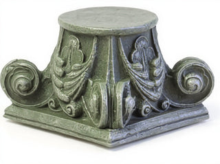 Gothic Case Cap. Candleholder Statue - 4-inch